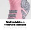 Thermal Ski Socks Women Winter Thickened Warm Socks Breathable Cotton Stretchy Sports Socks for Skiing Snowboarding