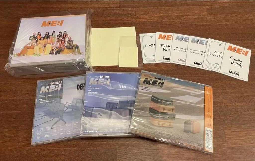 [USED] ME:I Click 3 Forms Keiko Shimizu Member Solo Cut BOX