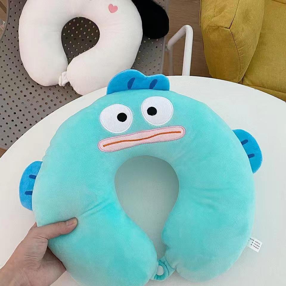 Adorable U-shaped Panda Dog Neck Pillow for Travel and Office Naps