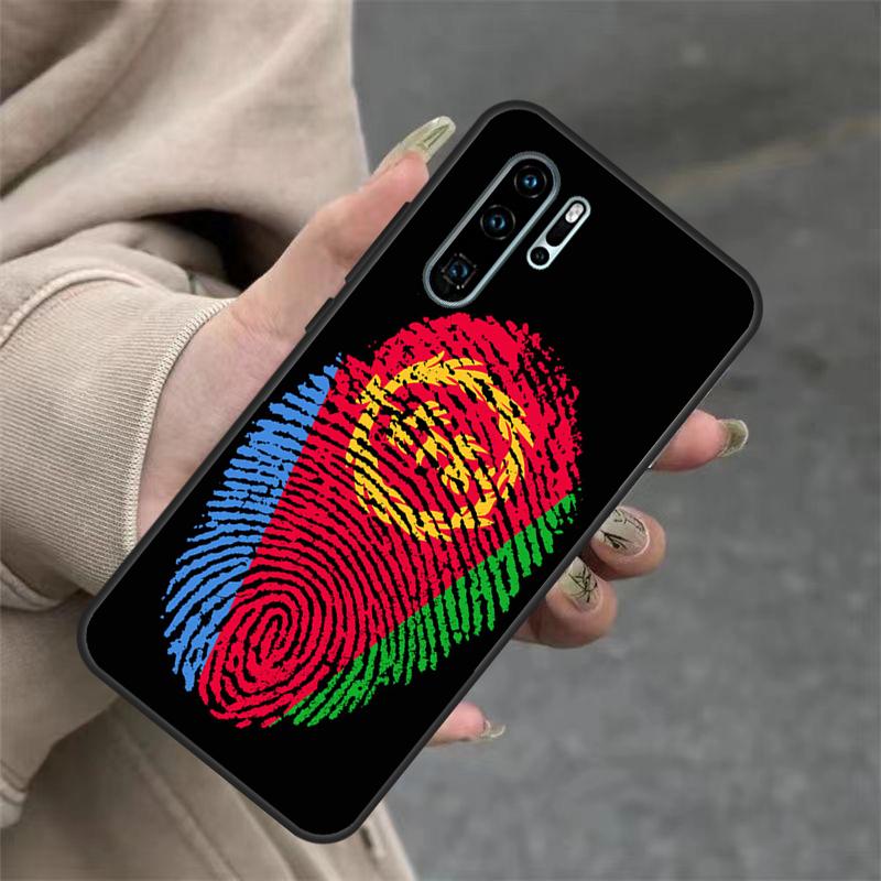 Чехол с флагом Эритреи для Huawei Nova 11i 8i 7i 3i Nova 9 10 SE 5T Y60 Y70 Y90 Y91 Y61 P20 P30 P40 Lite Pro