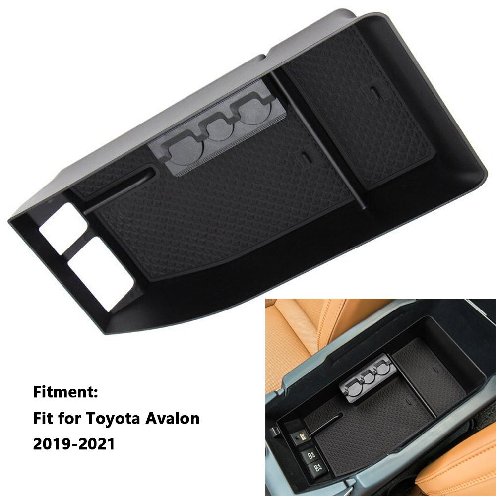 Ящик для хранения в подлокотнике автомобиля для Toyota Avalon 2019 2020 2024 Центральный консольный органайзер-лоток