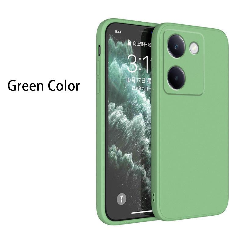 Квадратный чехол из жидкого силикона для телефона Xiaomi Pocophone POCO X6 X5 X7 M6 M7 Pro C61 C55 C65 C75 Матовый силиконовый чехол Fundas