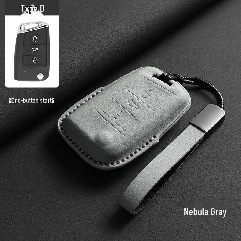 Volkswagen One-Button Start Key Case for Tayron X, Tiguan L, T-Roc, Magotan B9, and 25 Passat Models