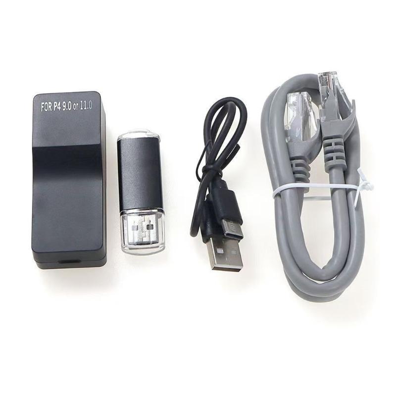 Game Console USB Encryption Device Tool Suitable for Game Console System Firmware 9.0 to 11.0 with Ethernet Type C Cable