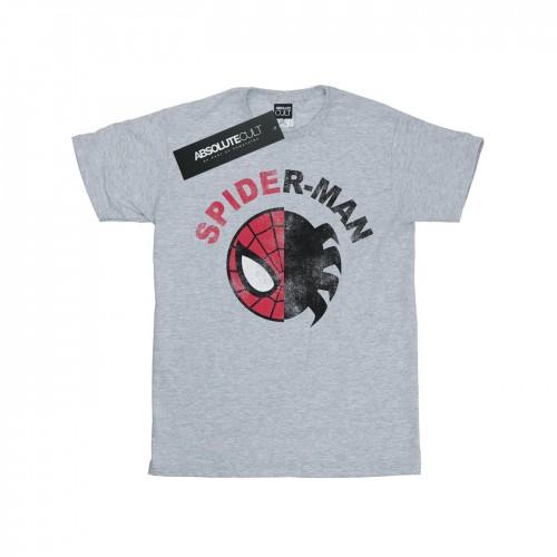 Marvel Mens Spider-Man Classic Split T-Shirt