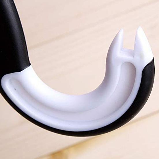 2 шт. J-образный открывалка для бутылок с удобным захватом и кольцом для открывания крышек банок