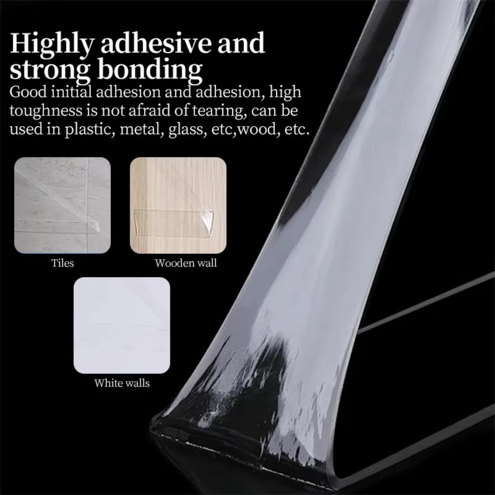 New Double-sided Nano Tape Transparent Strong Sticky Two Side Tape Waterproof Reusable Seamless Tape