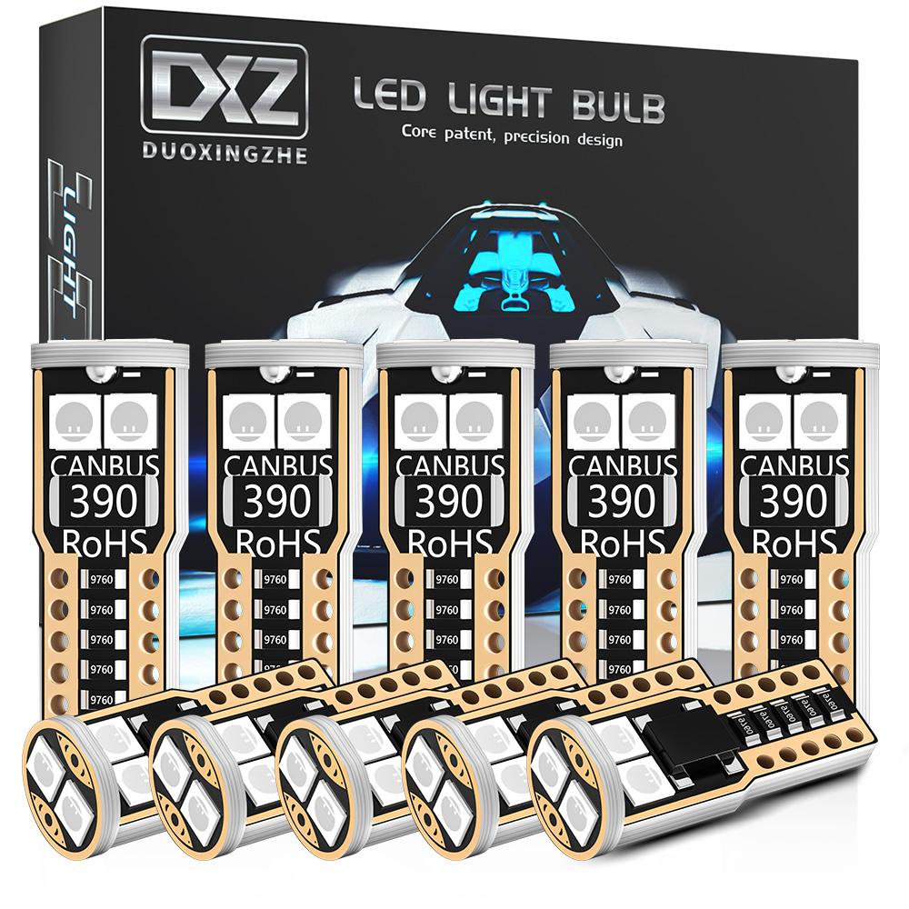 DXZ 10 шт. W5W T10 светодиодные лампы Canbus 6SMD 12 В WY5W 194 168 Распродажа автомобиля Внутренняя карта Купольные фонари Парковочный свет Авто сигнал
