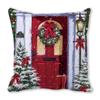 Christmas Themed Pillowcases Car Accessories Office Santa Claus Living Room Sofa Home Pillowcases
