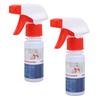2 Pcs Bathroom Cleaner Spray Eliminates Musty Odors Fast Dissolving High Strength Tiles Dirt Remover