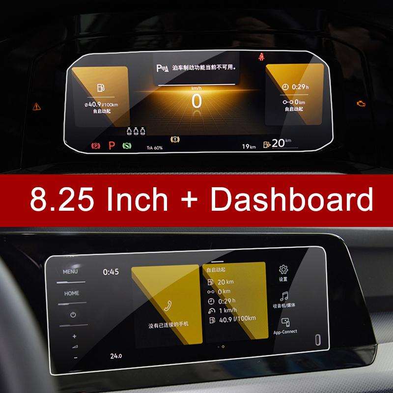 Для Volkswagen VW Golf 8 MK8 2020 2021 2022 2023 GTI R R-line Закаленное Стекло Защитная Пленка для Экрана Автомобильной Навигации Аксессуары