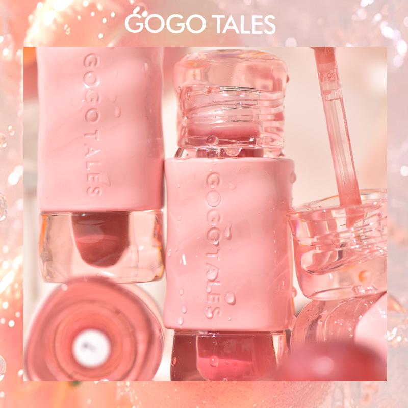 GoGo Tales Полупрозрачный Сияющий Плампинг Блеск для Губ