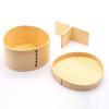 Magewappa Bento Box Деревянный ланч-бокс 14 см Одноуровневый рисовый шарик в форме натурального приблизительно. А-11-273080