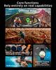 HD300 Pro Offline Map GPS Smart Watch WhatsApp Replay APP Download 1.43inch AMOLED Screen 4GB Memory Waterproof 3ATM Smartwatch