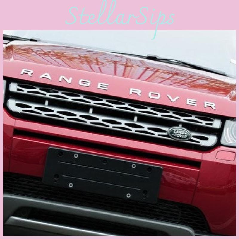 Наклейка с названием автомобиля Range Rover с глянцевым и матовым покрытием для стайлинга экстерьера