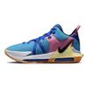 Nike Мужские кроссовки LeBron Witness 7 Hyper Royal Pink Синий Синий-Молния Белый DM1123-400