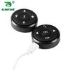 Universal Wireless Steering Wheel Multi Function button Bilateral Car Multi-function Switch Round Buttons Car Tuning Parts