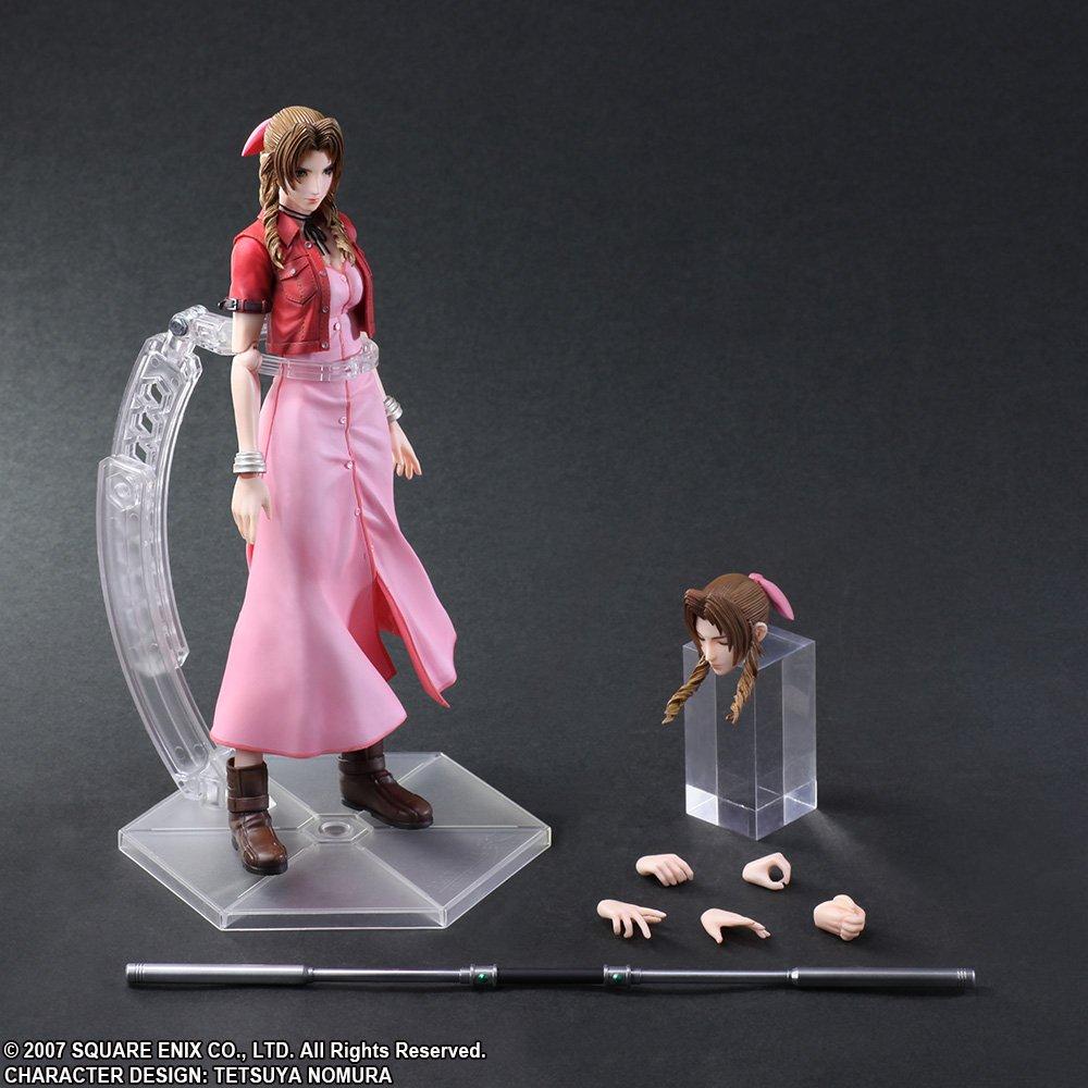 PLAY ARTS Kai CRISIS CORE FINAL FANTASY VII Аэрис Раскрашенная Фигурка