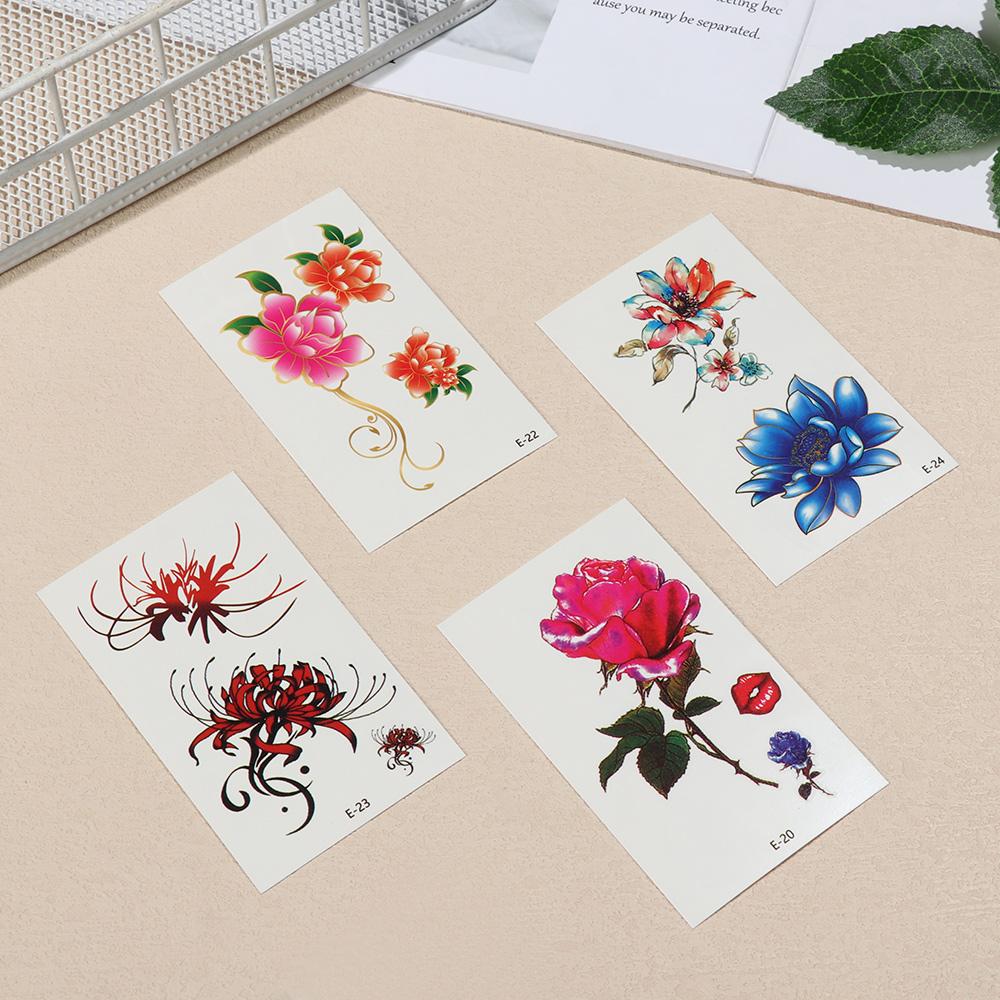 Simulation Colored Drawing Waterproof Fake Tatto Temporary Tattoos Tattoos Stickers Body Stickers