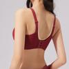 Women's Seamless Bra Fixed Cup Comfortable Push Up Bra U Back Underwear M-2XL