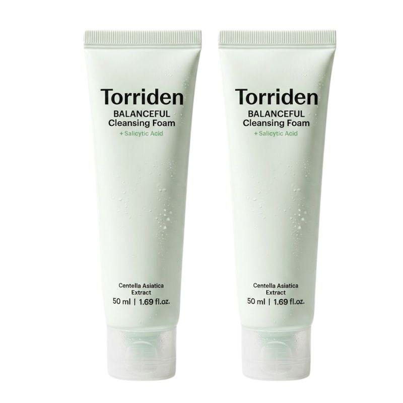 Torriden Очищающая пенка Cica Balance 150 мл + 150 мл для кожи, склонной к акне, 2 шт.