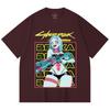 230 Gsm 100% Cotton Cyberpunk Edgerunners V3 Rebecca Print Unisex Heavy Cotton T Shirt