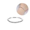 1-10 Rows Shiny Woman Jewelry Elastic Bangle Wristband Stretch Bracelet  Crystal Rhinestone