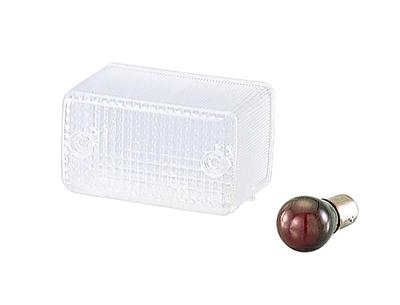 Kitaco 809-1081000 Комплект задних фонарей, NSR50, NSR80, NS50F, Magna 50, XR50 Motard, и т.д., Прозрачный