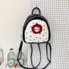 Hello Kitty School Bag With Zipper Closure And Inner Pockets For Teens