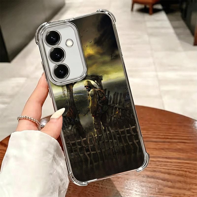 S-Stalker Game Крутой Мягкий Чехол Для Телефона Для Samsung A17 A27 A07 A37 A57 A16 A56 A15 A55 A14 A54 A13 A53 A26 A36 A25 A35 A24 A34 A23