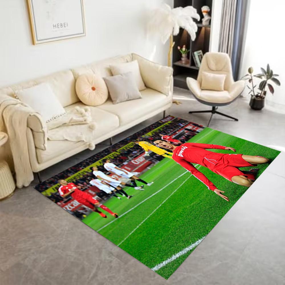 Cristiano Ronaldo Celebration Carpet Suitable for Dormitory Outdoor Hallway Bedrooms Antislip Carpet Decorate Offices
