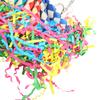   Shredding Toy Colorful Boredom Relief Decorative Bird Foraging Chewing Toy for Lovebird Budgie Hamster