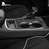 Real Soft Carbon Fiber Sticker For Dodge Durango 2018 2019 2020 Car Gear Shift Panel Transmission Console Cover Sticker Interior
