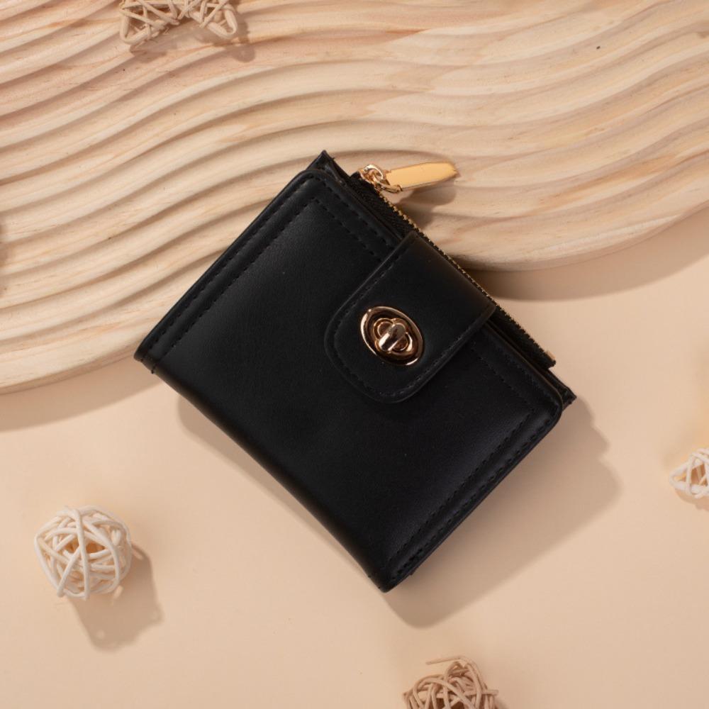 Короткий кошелек на молнии, маленькие женские кошельки, новый держатель для карт для женщин