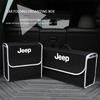Jeep Автомобильный органайзер в багажник, большая вместимость, складная сумка для хранения для Jeep Grand Cherokee Compass Patriot Liberty Rubicon XJ Trail