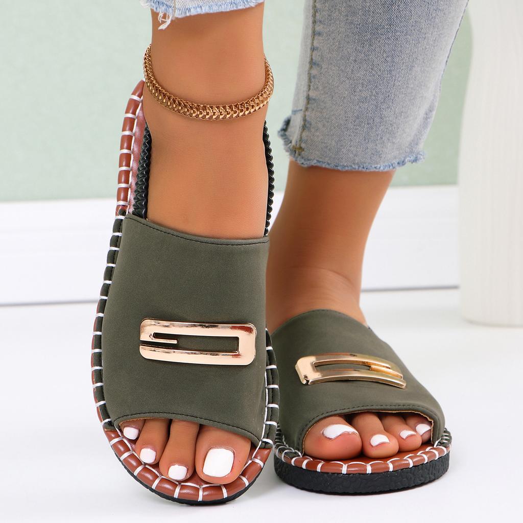 Fashion Women Sandals Casual Beach Holiday Luxury Sandals Summer Fashion Outdoor Flat Shoes Women Open Toe Platform Shoes for Women
