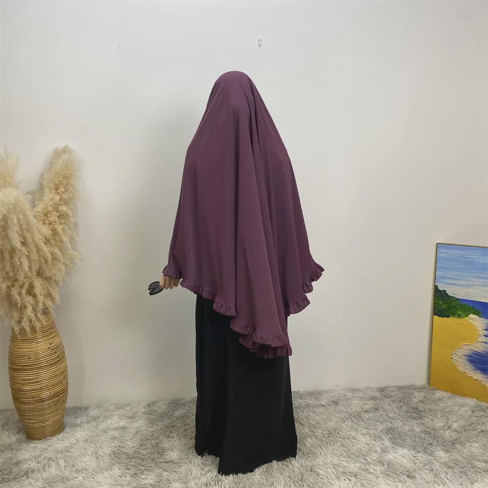 Большой платок для головы с оборками и качелями Dubai Swing 2338