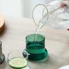Минималистичная стеклянная бутылка для воды с крышкой для домашнего использования, термостойкая, кухонные принадлежности для напитков, лимонная, для холодной воды, кувшин, подарок