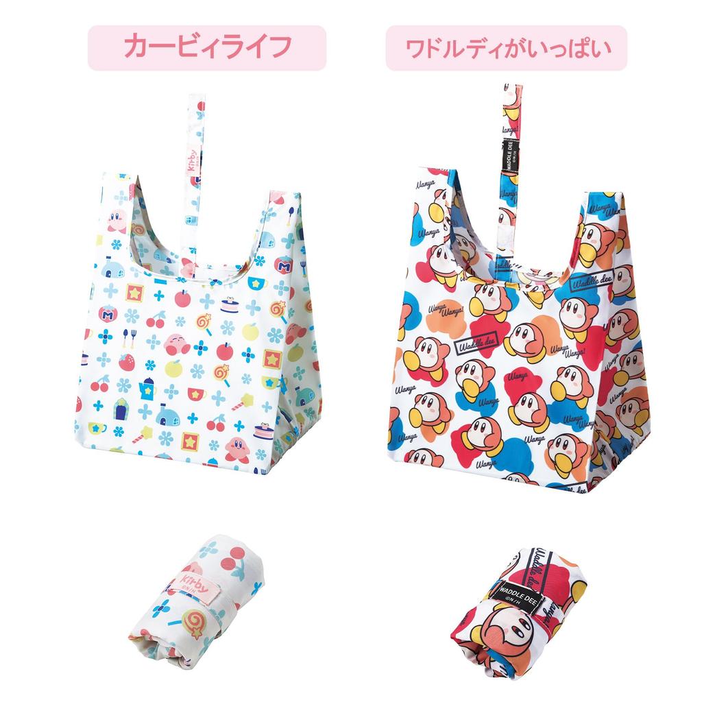 Marushin Мини Эко-сумка Nintendo Dream Land Kirby Life Сделано из переработанного полиэстера 4585011100 Кирби