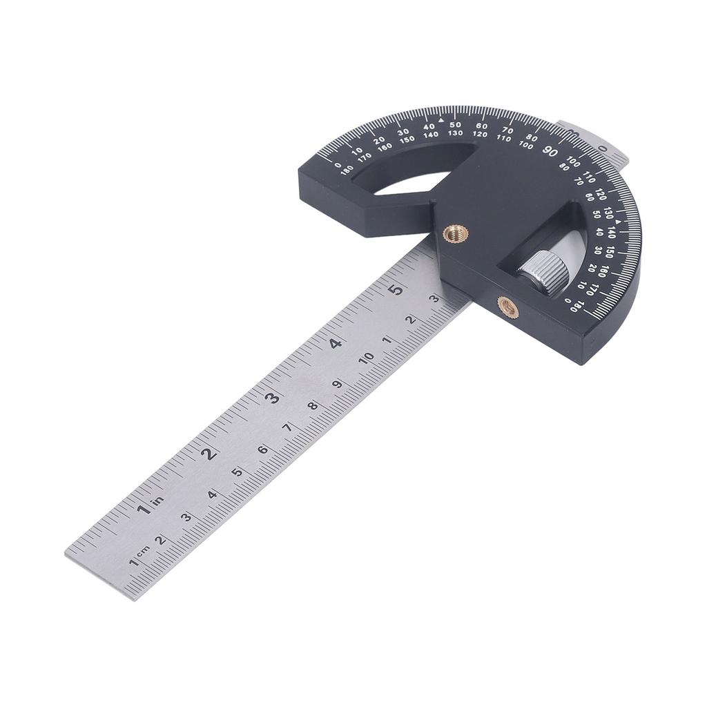 Угловой транспортир, столярная угловая линейка для измерения и разметки кромок по дереву, 8 дюймов