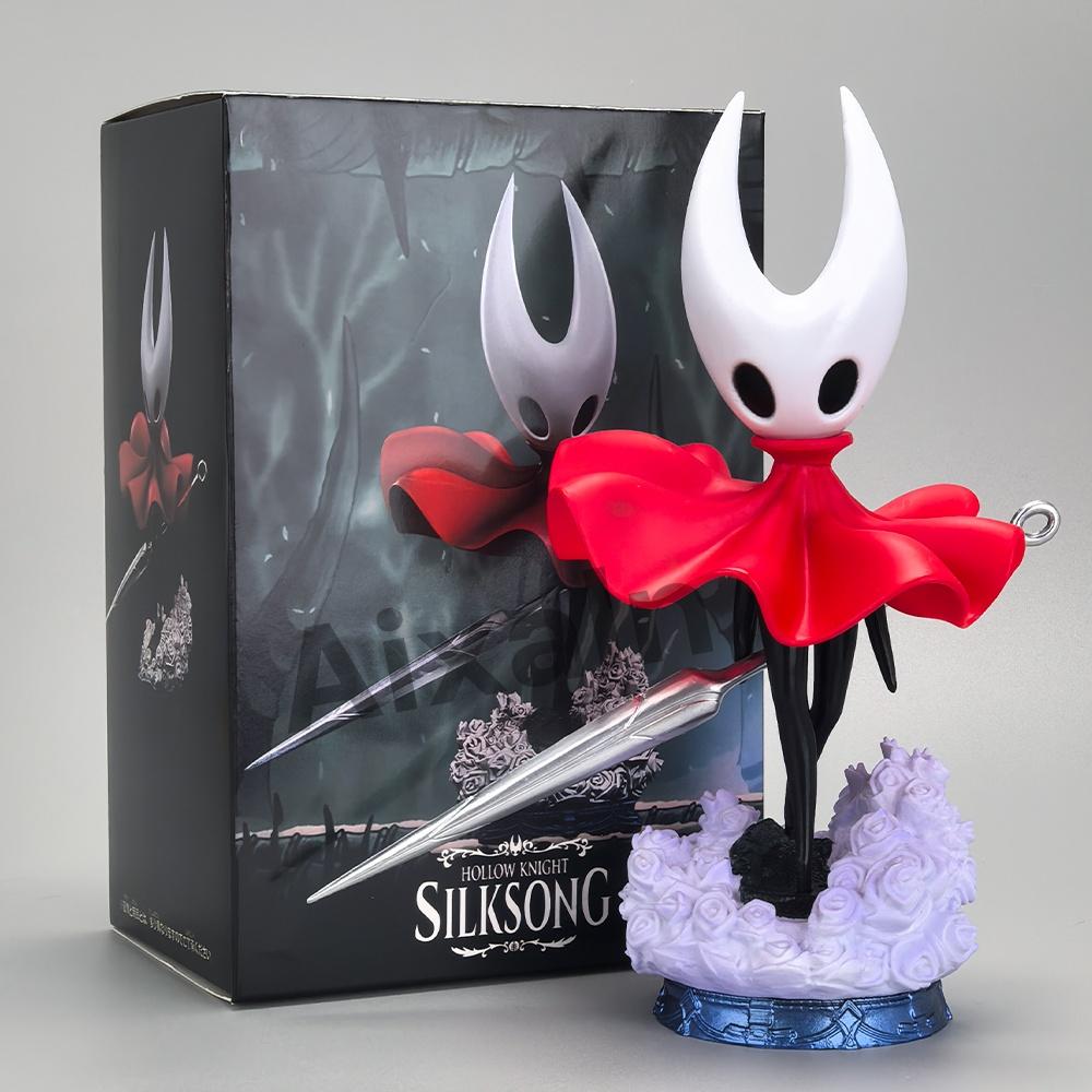 Новый Hollow Knight 2 шт./комплект Аниме Игровая Фигурка Hollow Knight ПВХ Фигурка Действия Коллекционная Модель Хэллоуин Рождественский Подарок Игрушка Кукла