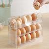 Multi-layer Flip 30 Egg Cartons Food Containers Egg Tray Egg Storage Box Refrigerator Organizer
