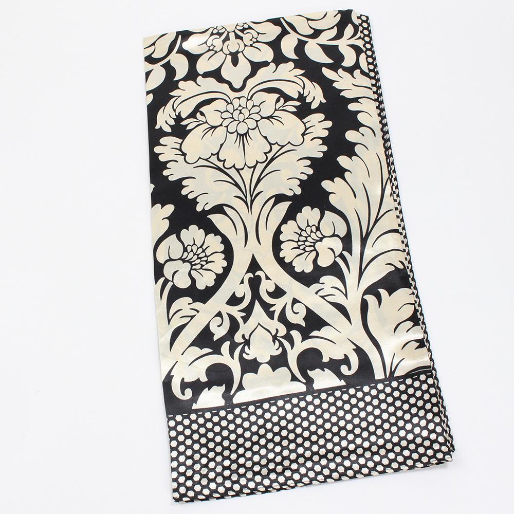 High-quality Luxurious Silk Scarves Headband Scarfs Neck Scarf For Women Chain Silk Scarf Women's Decorative Shawl