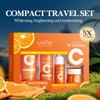 Five-piece Vitamin C Moisturizing Travel Skin Care Set Vitamin C Facial Cleanser Toner Essence Cream Portable Skin Care Products