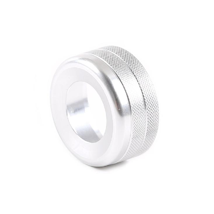 Центральный регулятор громкости автомобиля из алюминиевого сплава, кольцевая крышка, подходит для Jaguar F-pace XE XF 2016-авто