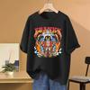 Футболка FRANKYLeisure Sports Street Printed T-shirt Мужская и женская футболка Летняя мужская одежда