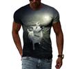 Interesting Animal Dog Graphic T Shirts For Men Summer Fashion Casual Personality Creative Design Street Style 3D Print Tees Top