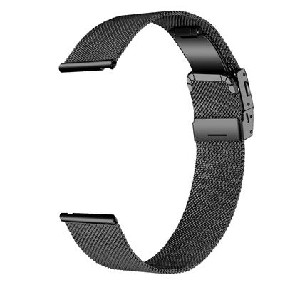 Для Garmin vivoactive 5/GarminActive 5 Регулируемый миланский ремешок 20 мм из нержавеющей стали