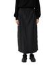 Nylon Tussah Utility Storage Skirt Skirt Bottoms Black 2 SK-25AW001 Women's