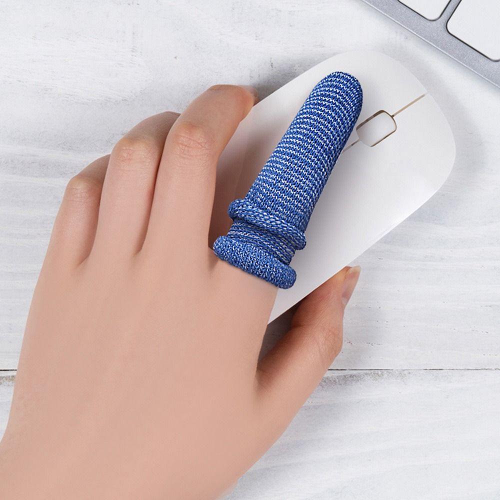 10PCS Protectors Cotton Finger Cots Multicolor Finger Covers New Sports Safety  Work